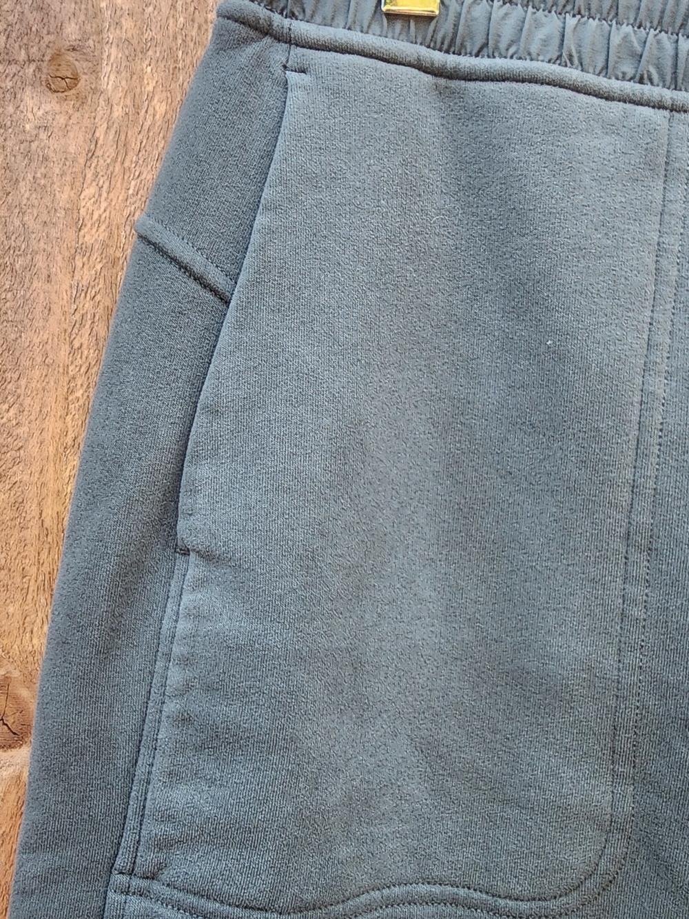 lululemon lab Barrel Leg Fleece Track Pants Rover Sage Green [S] - Picture 4 of 7